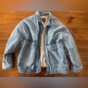 Fleece Lined Jean jacket